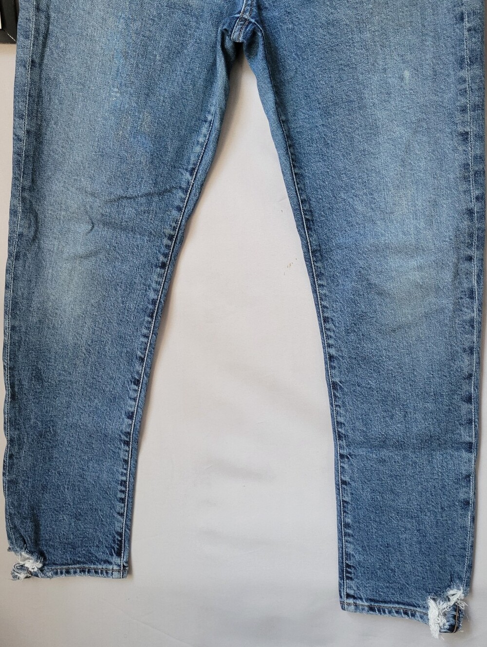 AGolde Toni Mid Rise Straight Leg Denim Jeans Stratosphere 27 - Picture 7 of 16